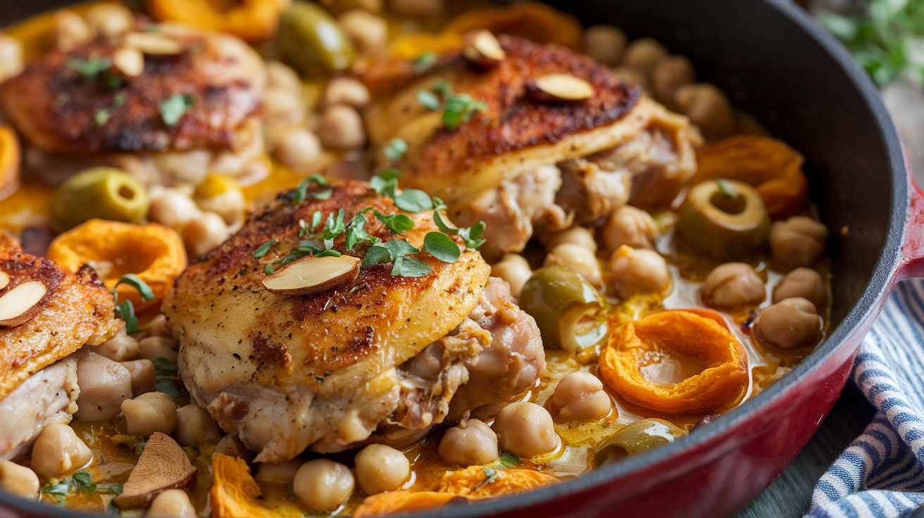 Effortless One-Pot Moroccan Chicken: Your Weeknight Wonder
